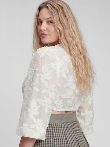 Blouse folklorique 'Kirnia' SPIETH & WENSKY en blanc