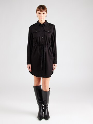ONLY Shirt dress 'ONLALEXA' in Black: front