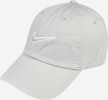 Șapcă 'Heritage86' de la Nike Sportswear pe gri: față