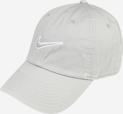 Nike Sportswear Caps 'Heritage86' i lysegrå / hvit, Produktvisning