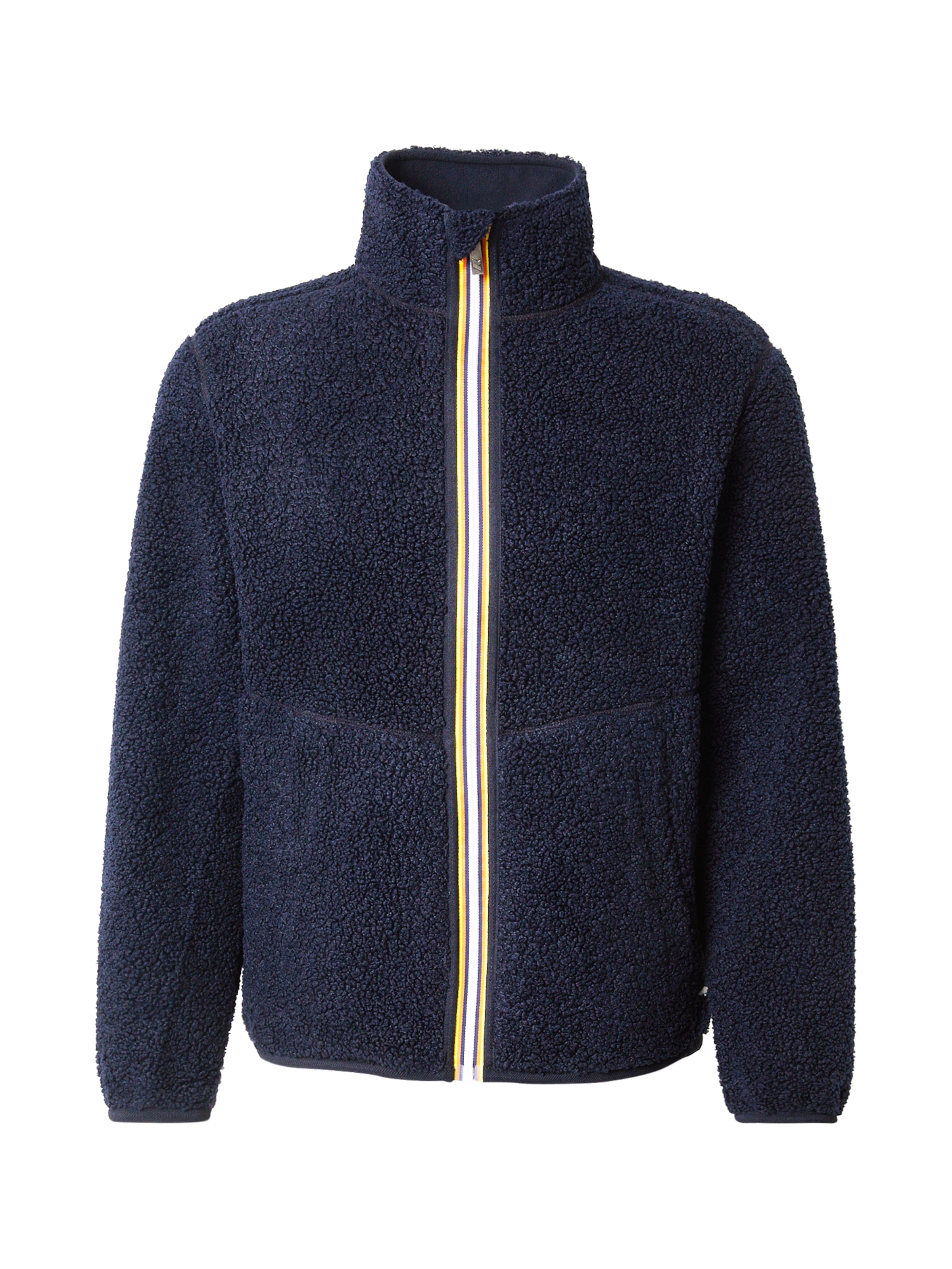 K-Way Fleecová mikina – modrá: přední strana