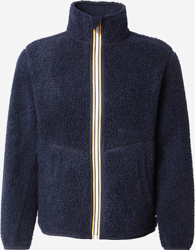 Flisinis džemperis iš K-Way, spalva – tamsiai mėlyna, Prekių apžvalga