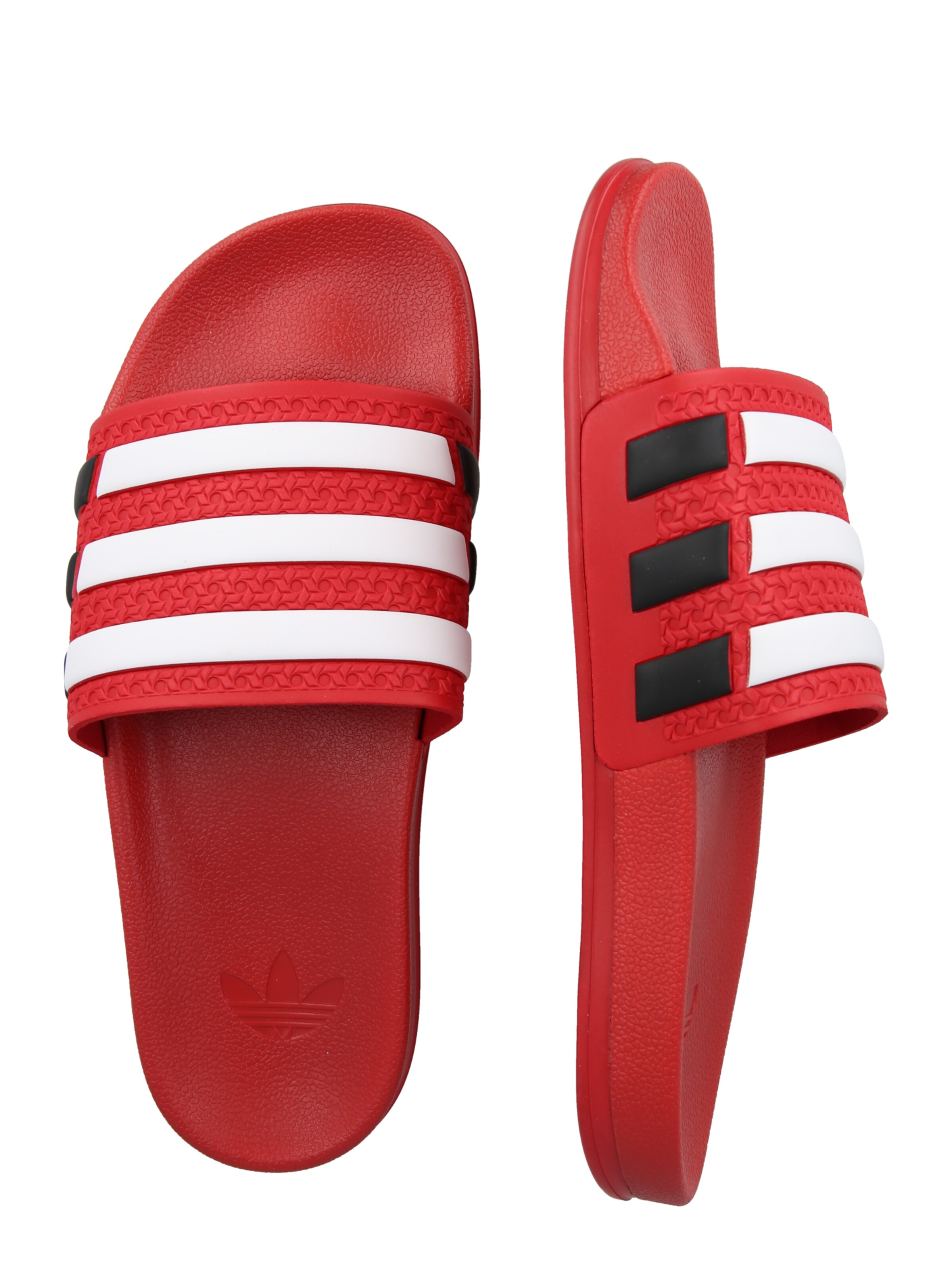 ADIDAS ORIGINALS - Zapatos abiertos 'ADILETTE' en rojo