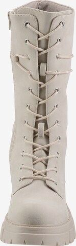 CITY WALK Lace-Up Boots 'CITY WALK EM' in White