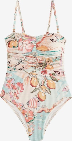 Maillot de bain modelant Next en bleu : devant