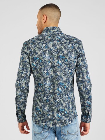 Lindbergh Slim Fit Hemd in Grün