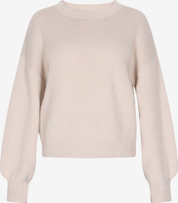 DreiMaster Klassik Sweater in White: front