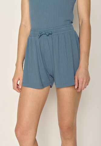 Regular Pantalon GREENBOMB en bleu : devant