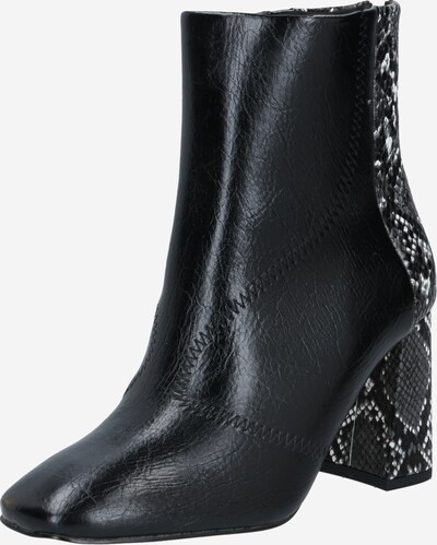 Botine River Island pe negru / alb, Vizualizare produs