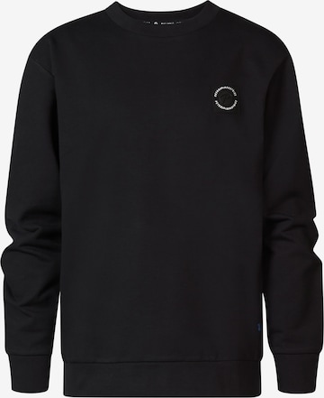Petrol Industries Sweatshirt 'White' in Black: front