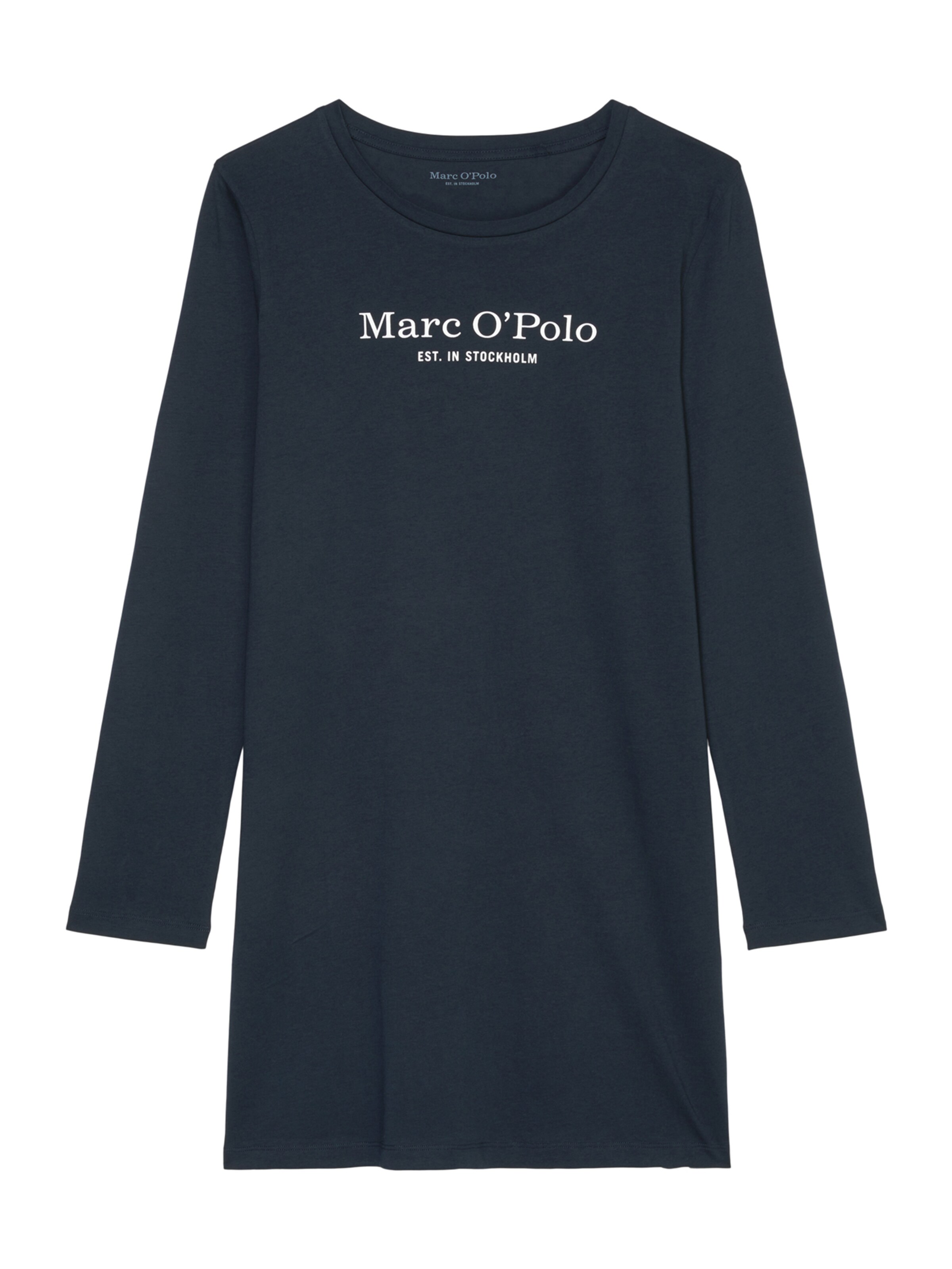 Marc O'Polo - Camiseta de noche ' Mix & Match Cotton ' en azul: frente