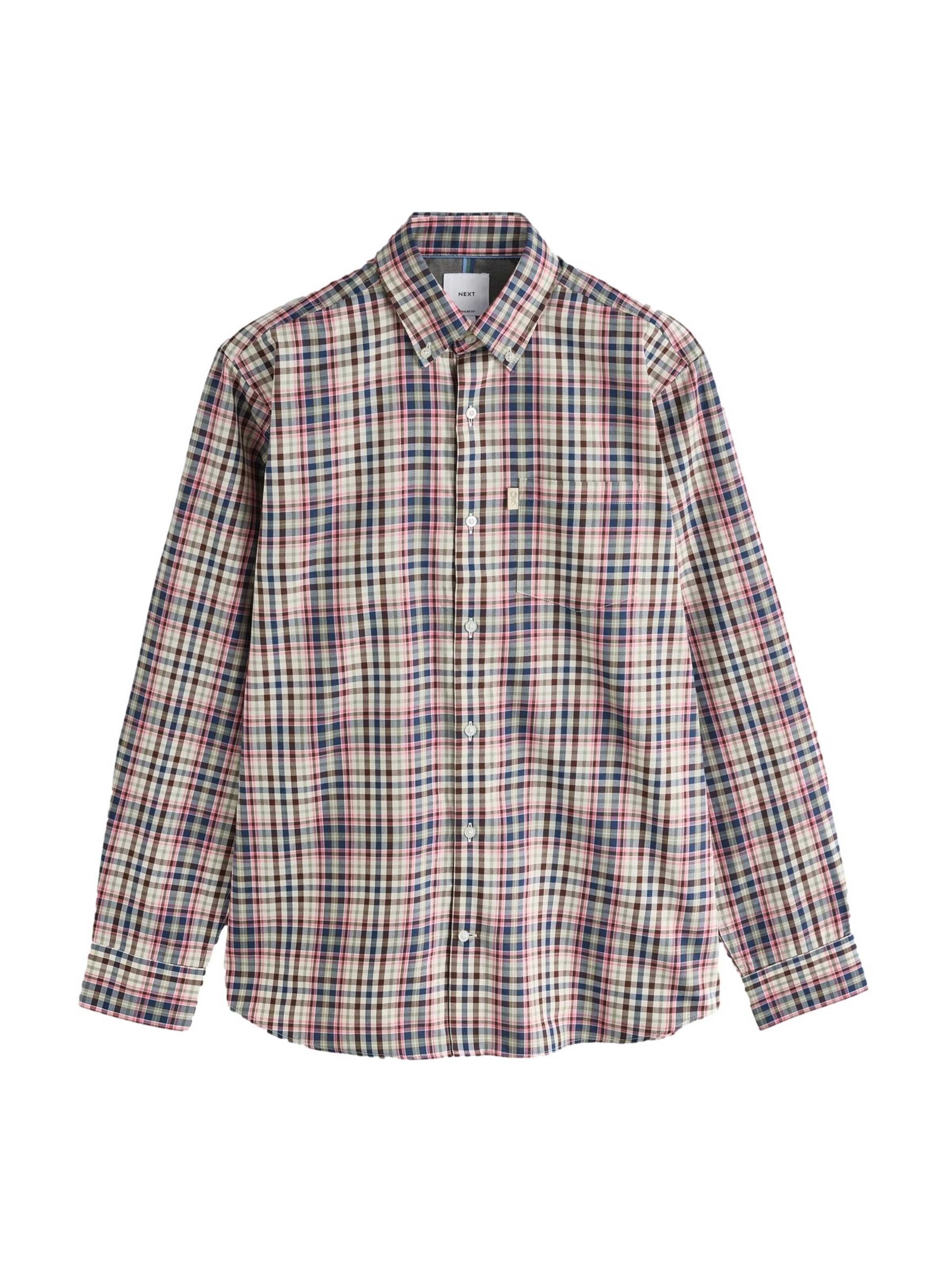 Regular fit Camicia di Next in colori misti: frontale