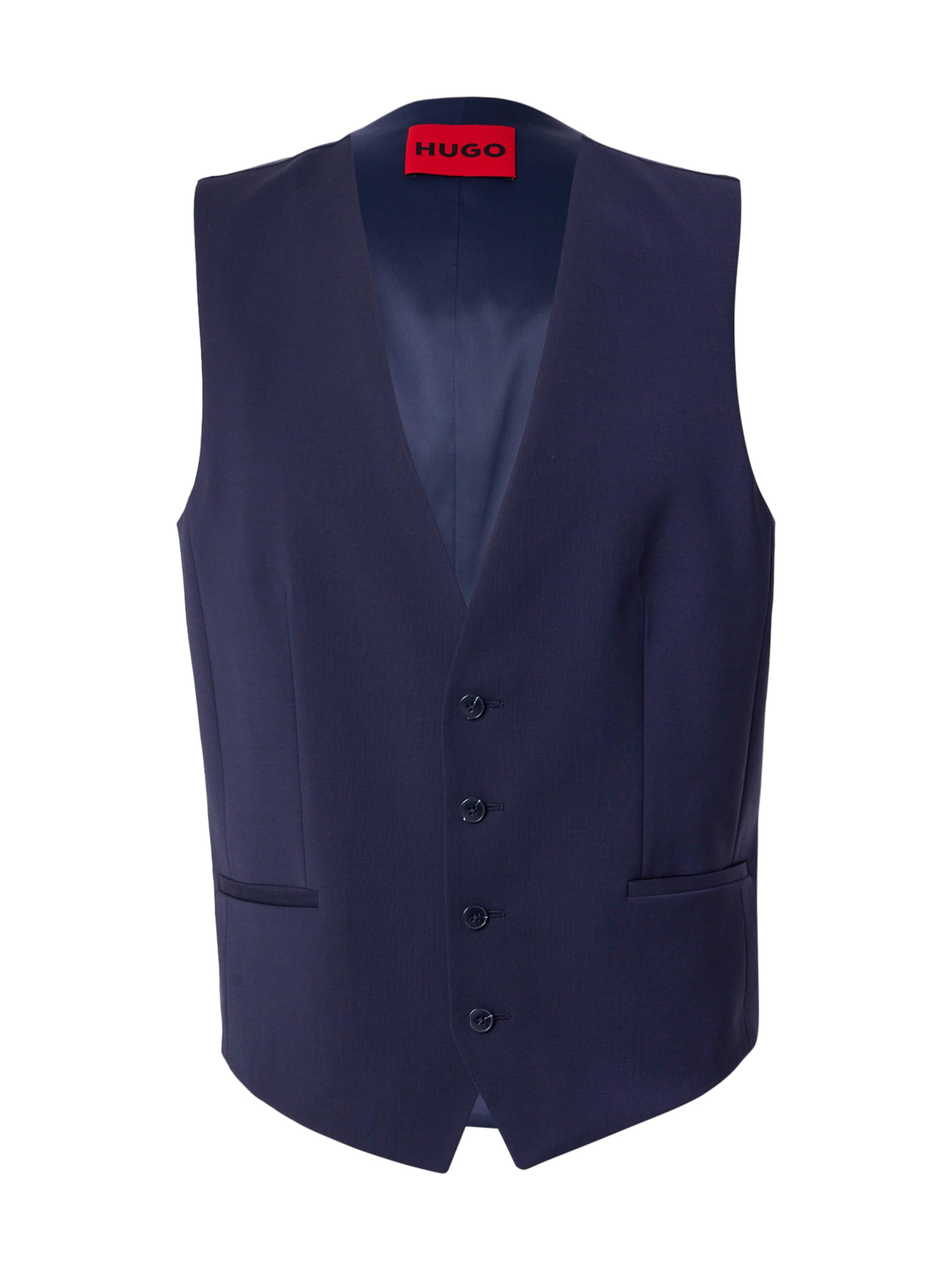 HUGO Ülikonnavest 'Vin', värv sinine: eest vaates