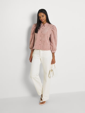 JDY Blouse 'JDYULLA OHIO' in Roze