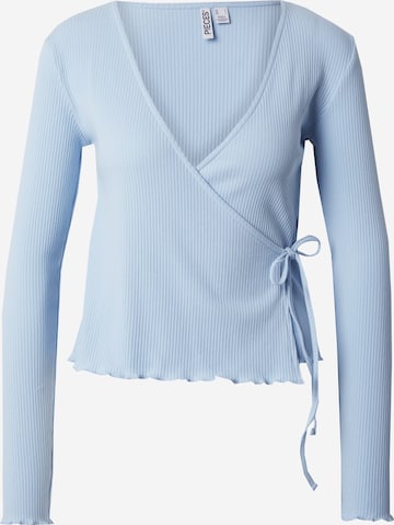 T-shirt 'PCKITTE' PIECES en bleu : devant