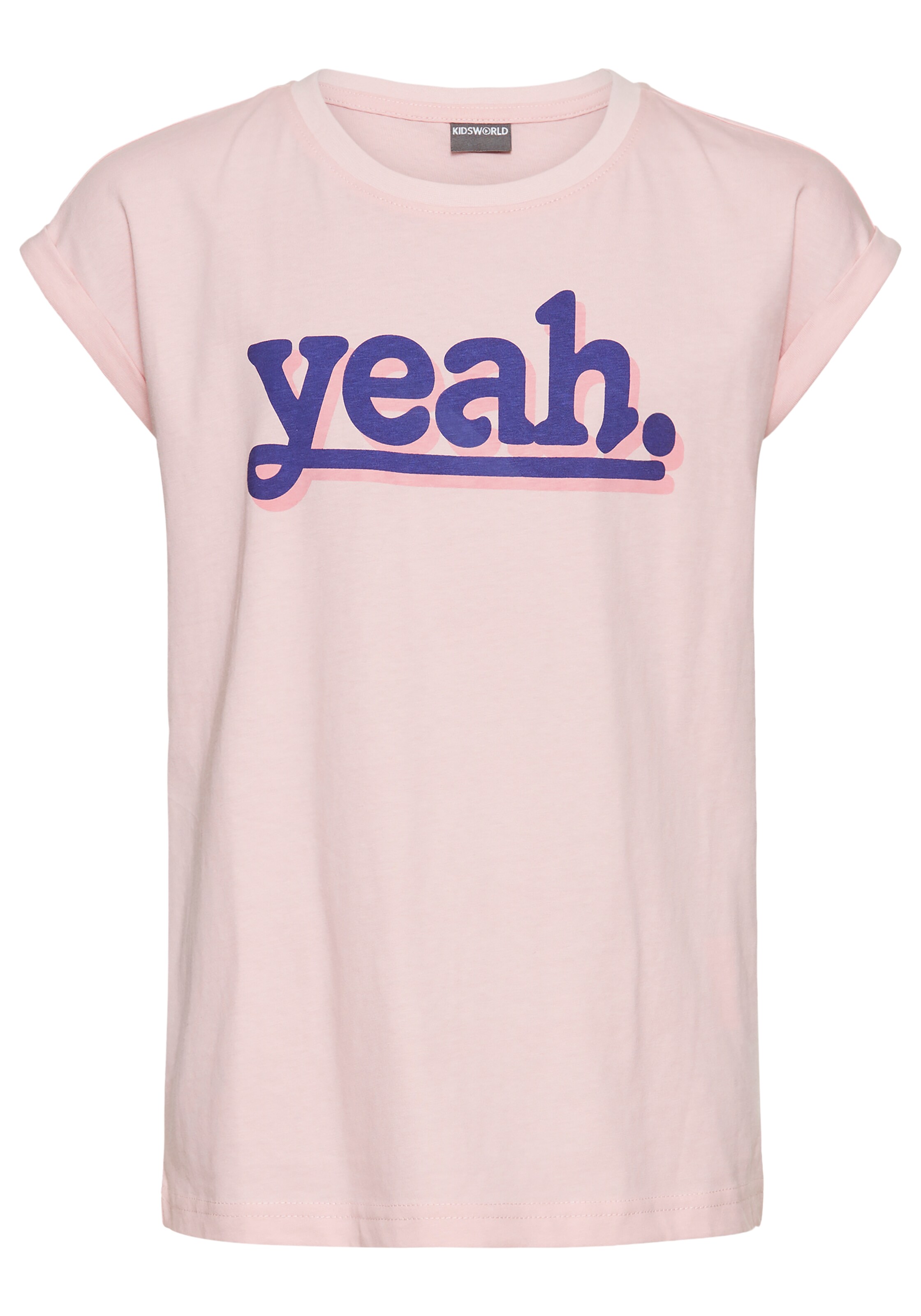 Kidsworld T-Shirt in Pink: Vorderseite