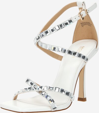MICHAEL Michael Kors Strap sandal 'CELIA' in Silver / White, Item view