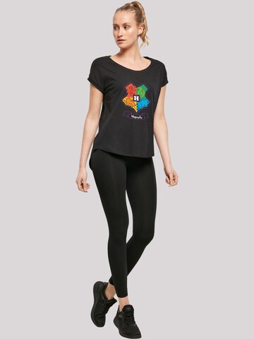 T-shirt 'Harry Potter Junior Hogwarts Crest' F4NT4STIC en noir
