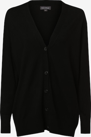 Franco Callegari Knit Cardigan in Black: front