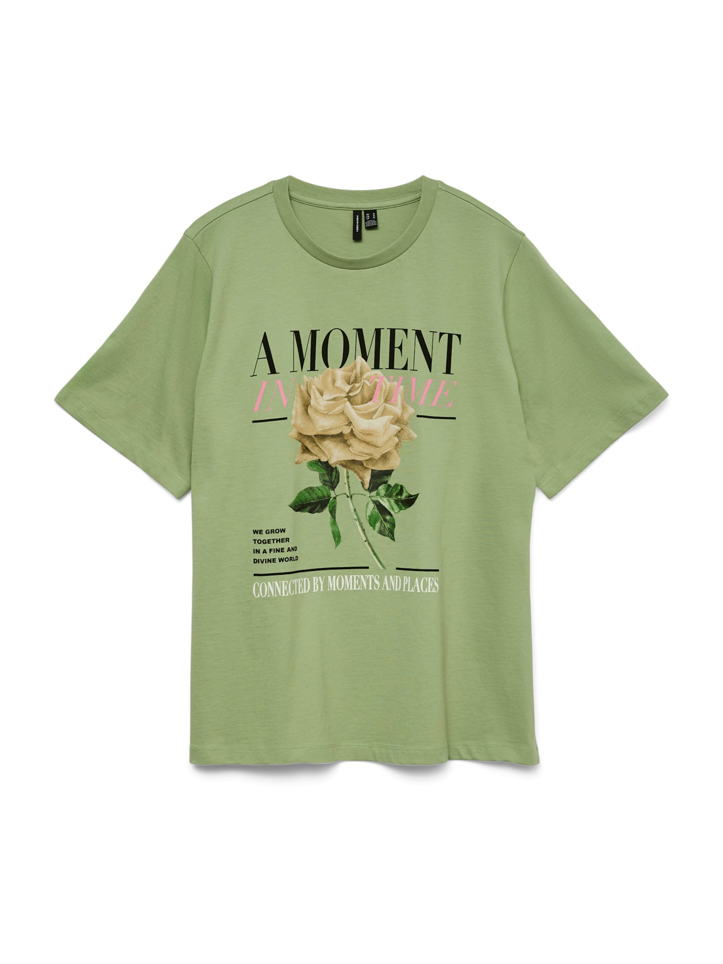 Tricou 'VMURENA CATY' de la VERO MODA pe verde: față