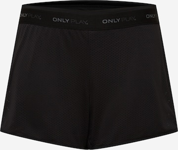 Only Play Curvy Skinny Shorts 'MALIA' in Schwarz: predná strana