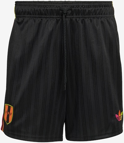 ADIDAS PERFORMANCE Urheiluhousut 'FPF' värissä keltainen / vaaleanvihreä / vaaleanpunainen / musta, Tuotenäkymä