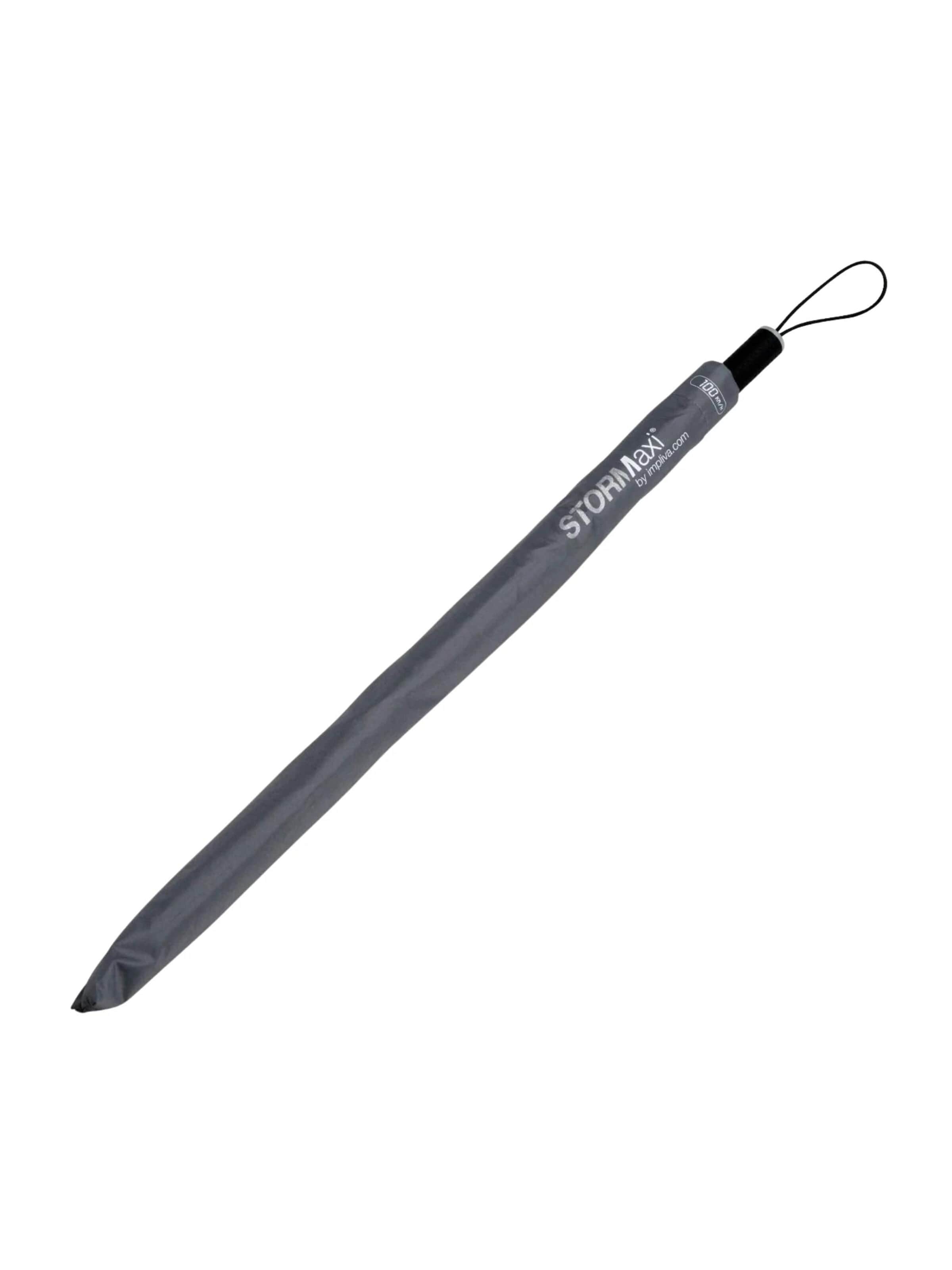 Parapluie 'Stormaxi Aerodynamischer Sturmregenschirm Windproof' Maxte en gris