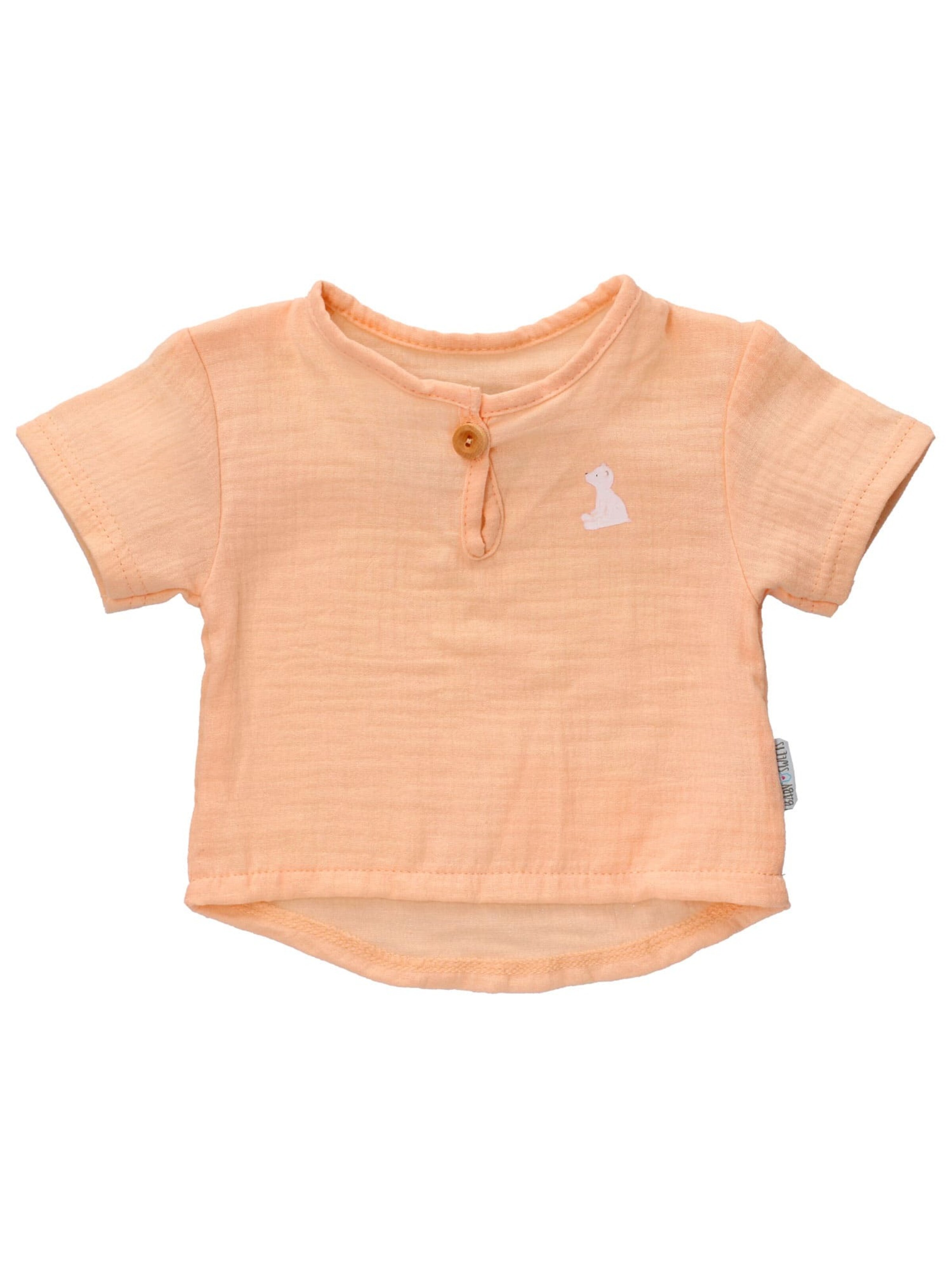 T-Shirt Baby Sweets en orange : devant