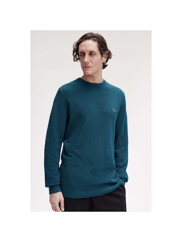 Pull-over 'Fp Piqué' Fred Perry en bleu