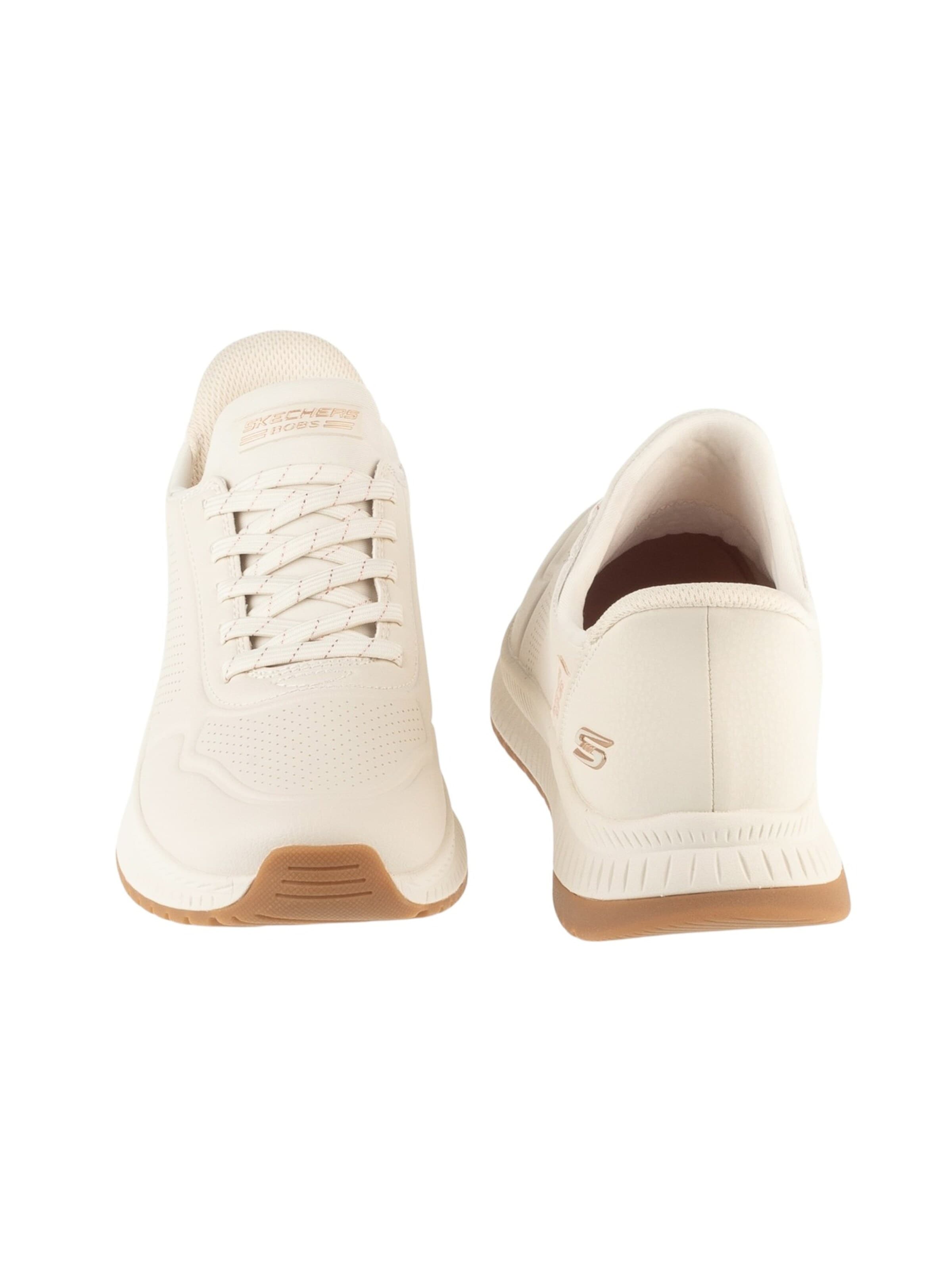 SKECHERS Sneakers laag 'Skechers Slip-Ins: Bobs Squad 4 - Key Look' in Wit