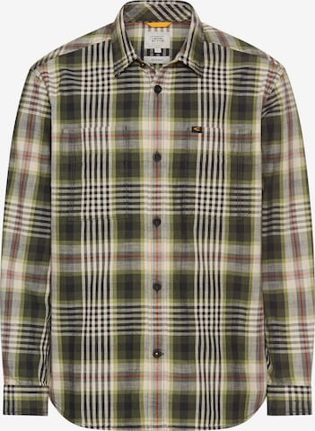CAMEL ACTIVE Regular fit Button Up Shirt in Green: front
