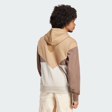 ADIDAS ORIGINALS Sweatshirt 'Adicolor Cutline' in Braun