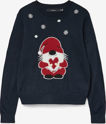 VERO MODA Sweater in Blue: front