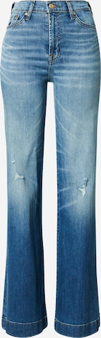 7 for all mankindFlared/zvonoliki kroj Traperice 'Modern Dojo' - plava boja: prednji dio