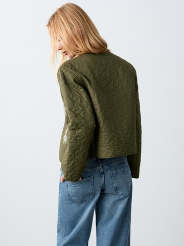 MANGO TEEN Φθινοπωρινό και ανοιξιάτικο μπουφάν 'NADIA' σε πράσινο
