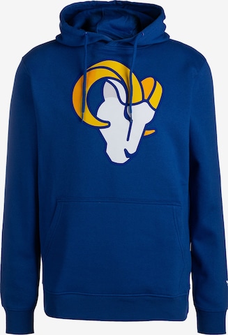Fanatics Sportsweatshirt 'NFL Los Angeles Rams' in Blau: predná strana