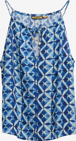 Haut Superdry & Co en bleu : devant