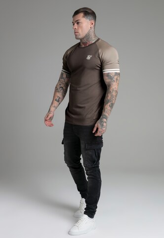 Maglietta di SikSilk in marrone