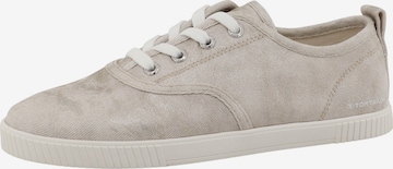 TOM TAILOR Tenisky – šedá: přední strana