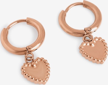 Akitsune Ohrringe 'Adoration' in Gold: Vorderseite