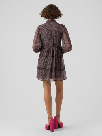 VERO MODA Blousejurk in Bruin