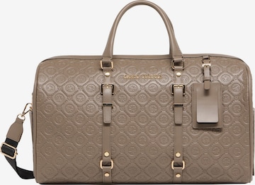 Carlo Colucci Weekendtas 'Elian' in Grijs: voorkant