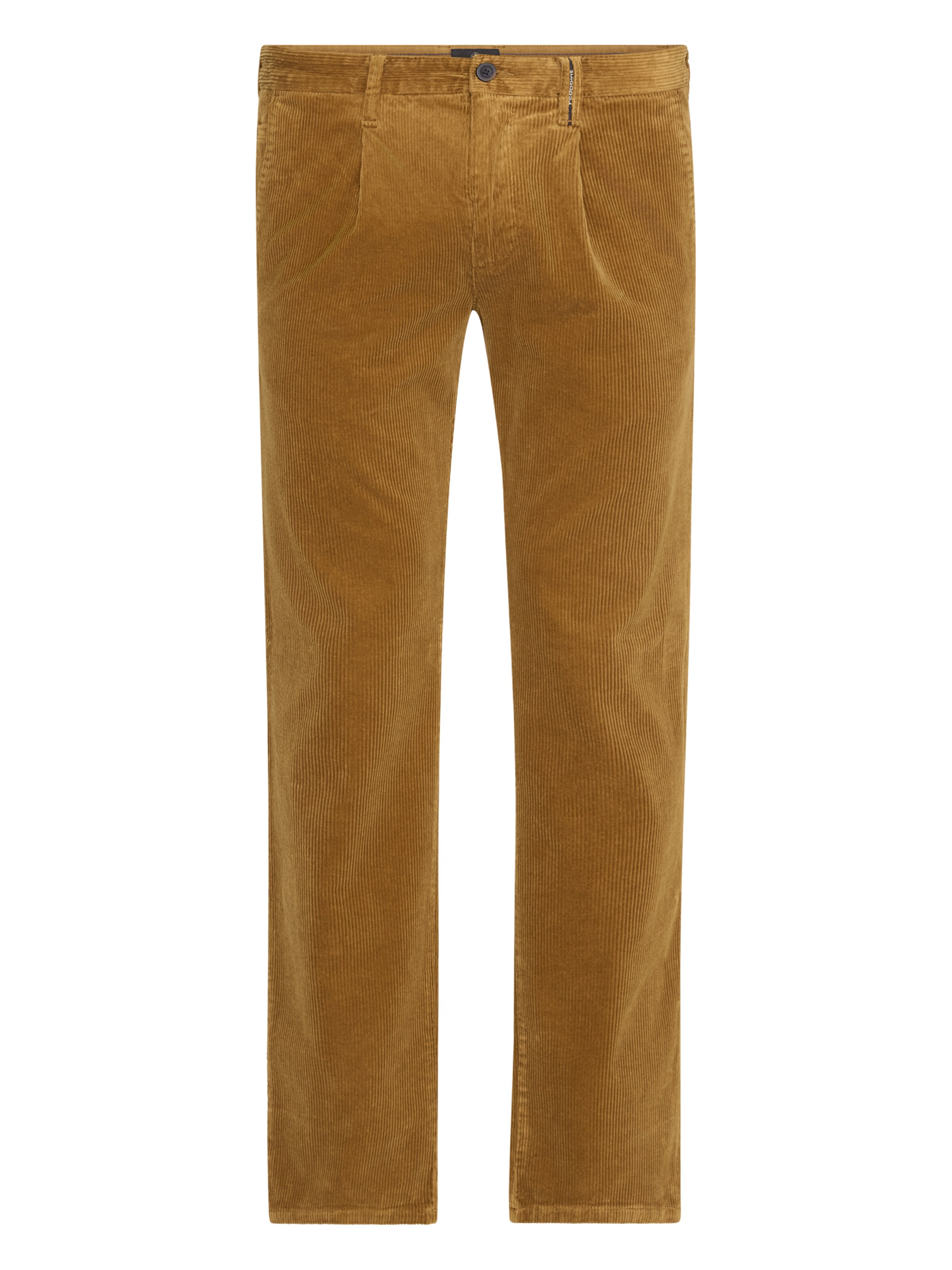 REDPOINT Chino Pants in Brown: front