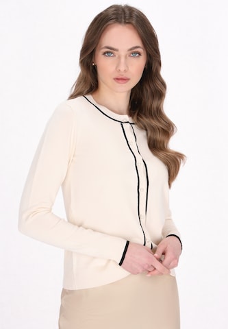DreiMaster Klassik Neuletakki värissä beige: etupuoli