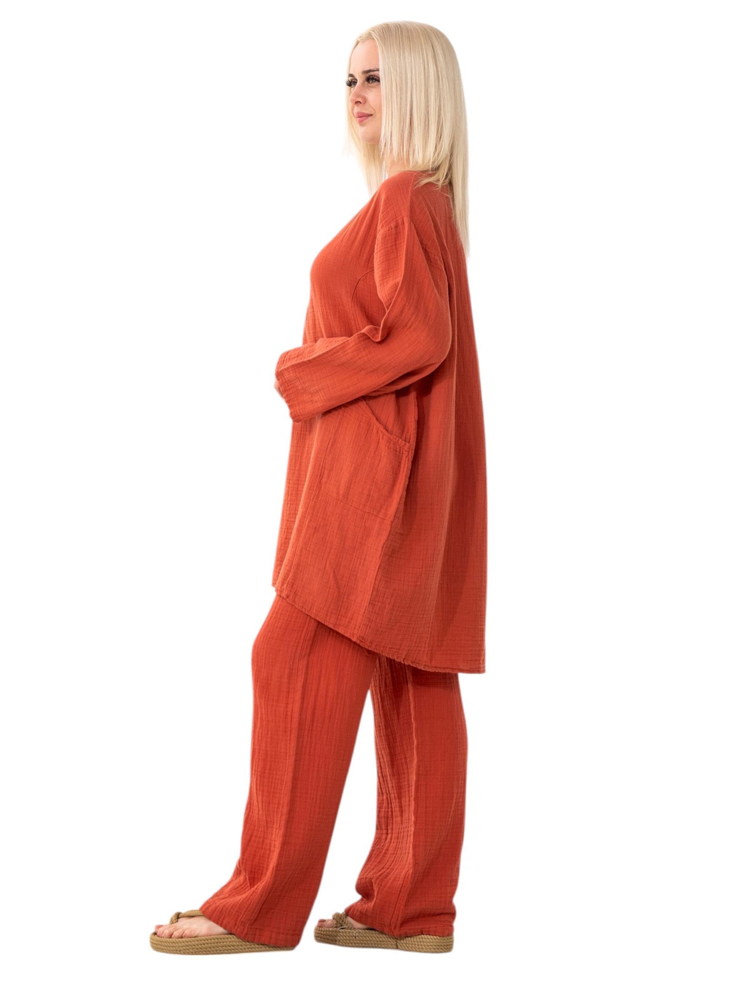 Camicia da donna 'NISA' di WENOR in rosso