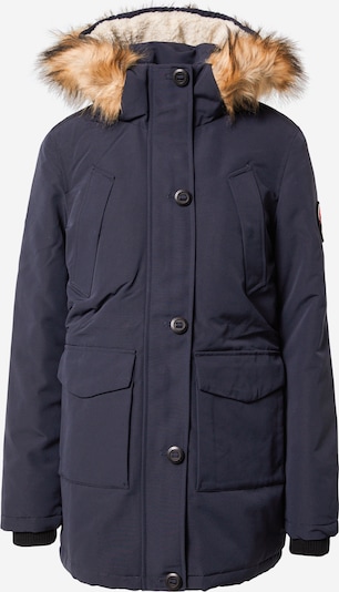 Superdry Veste d’hiver 'Everest' en marine / noisette, Vue avec produit