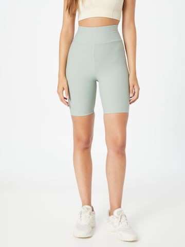 FILA Skinny Sportovní kalhoty – zelená: přední strana