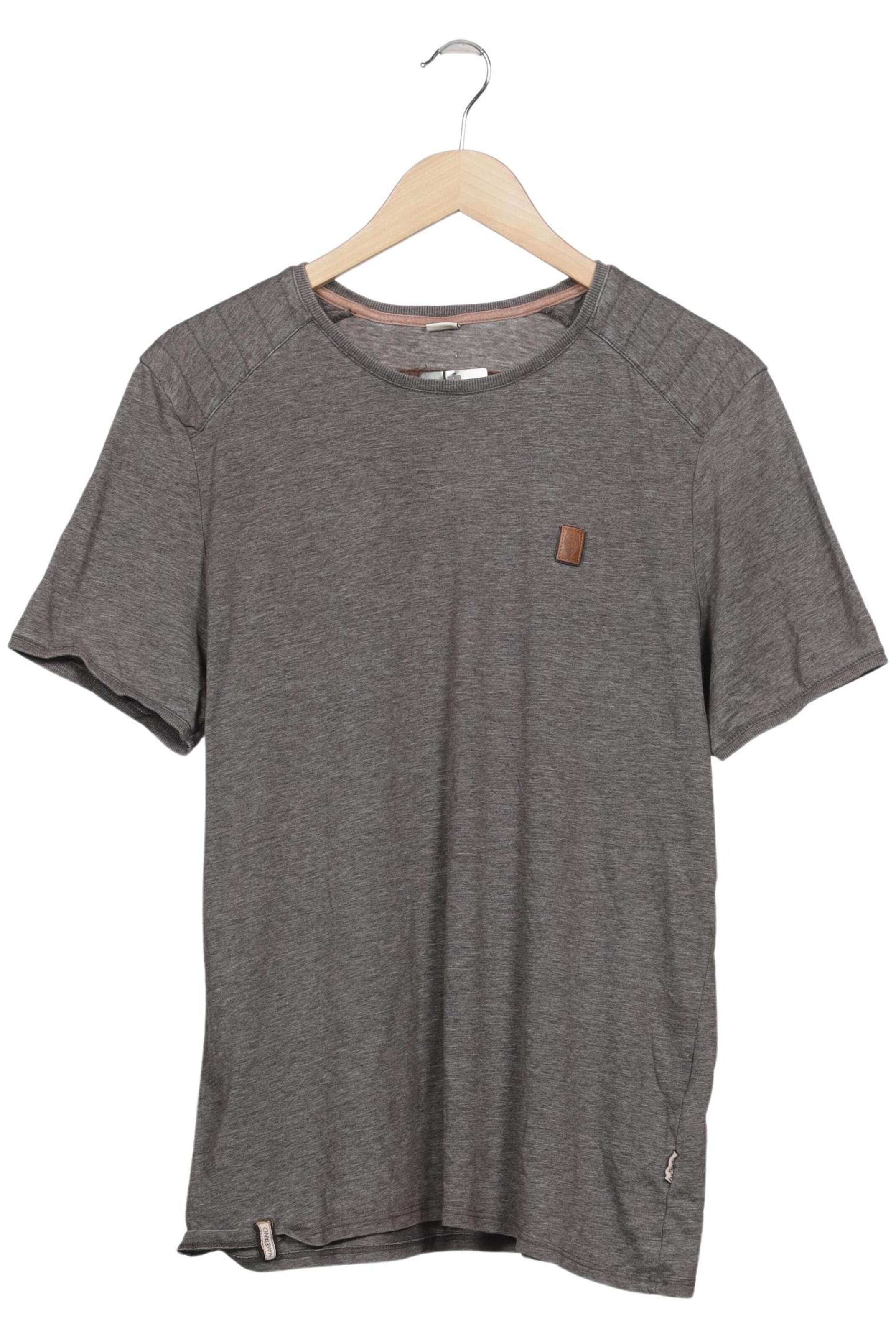 naketano Top & Shirt in XL in Grey: front