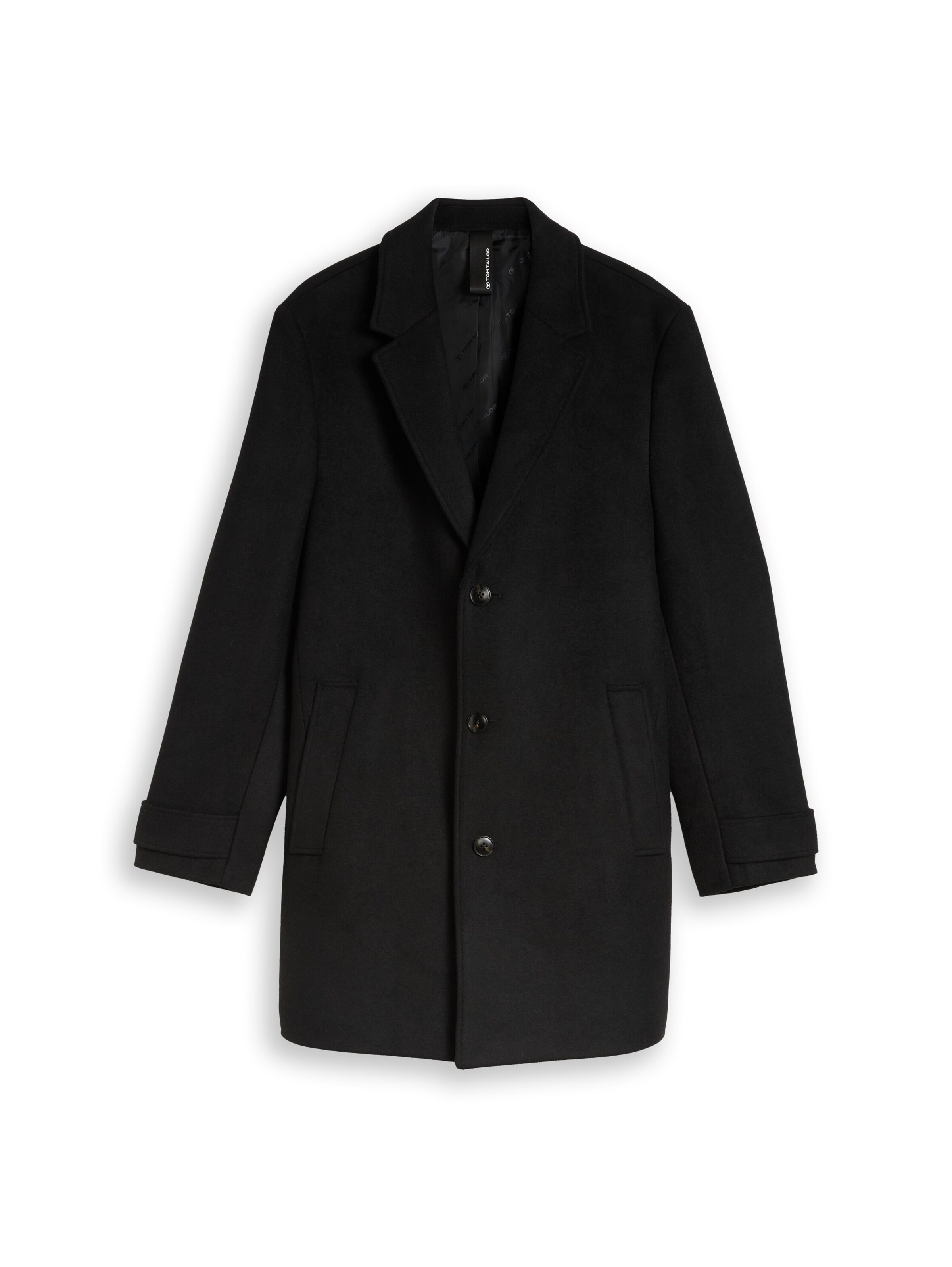 TOM TAILOR Between-Seasons Coat in S in Black, Item view