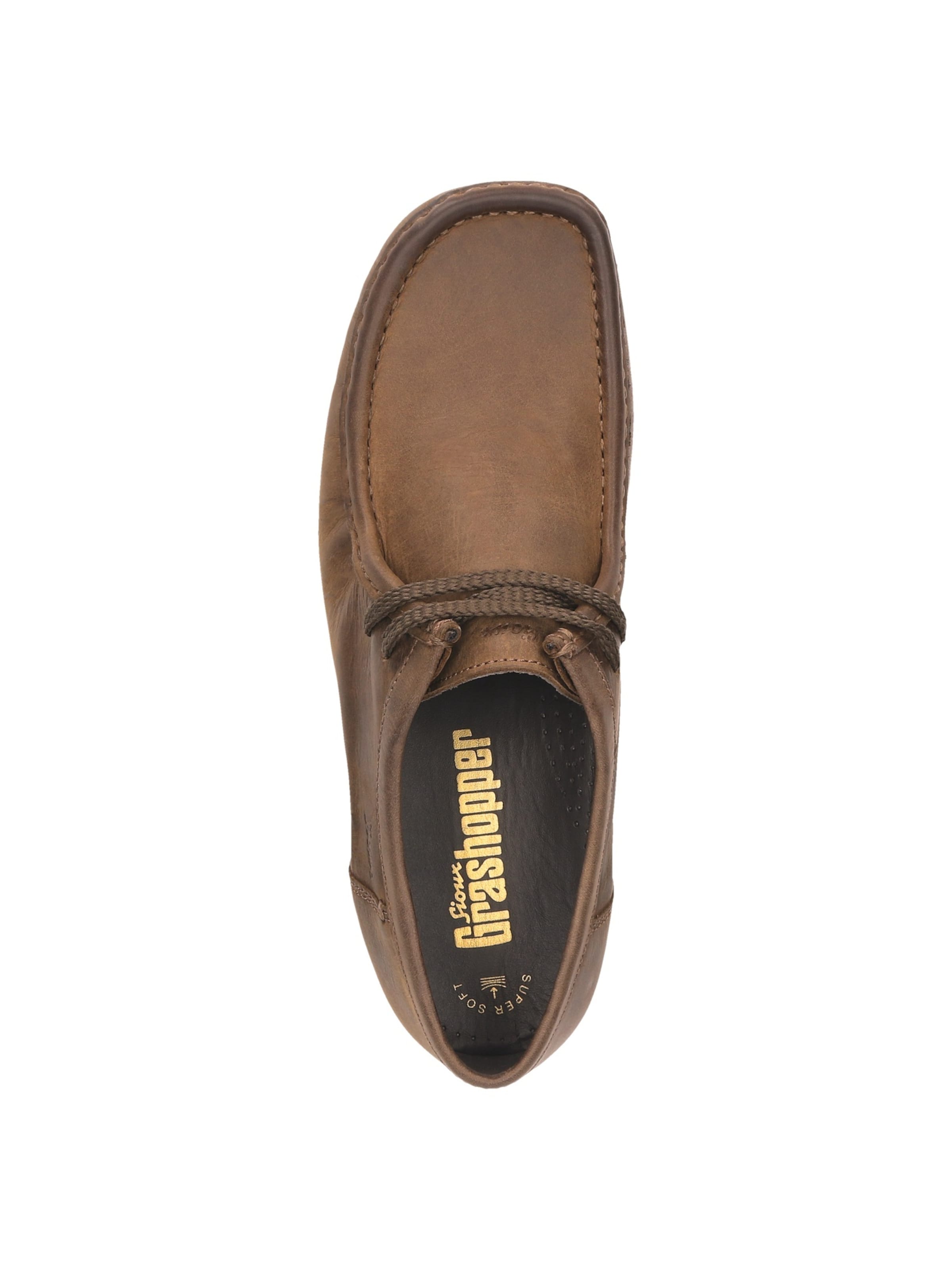 SIOUX Mocassins ' Grashopper-H-012 ' in Bruin